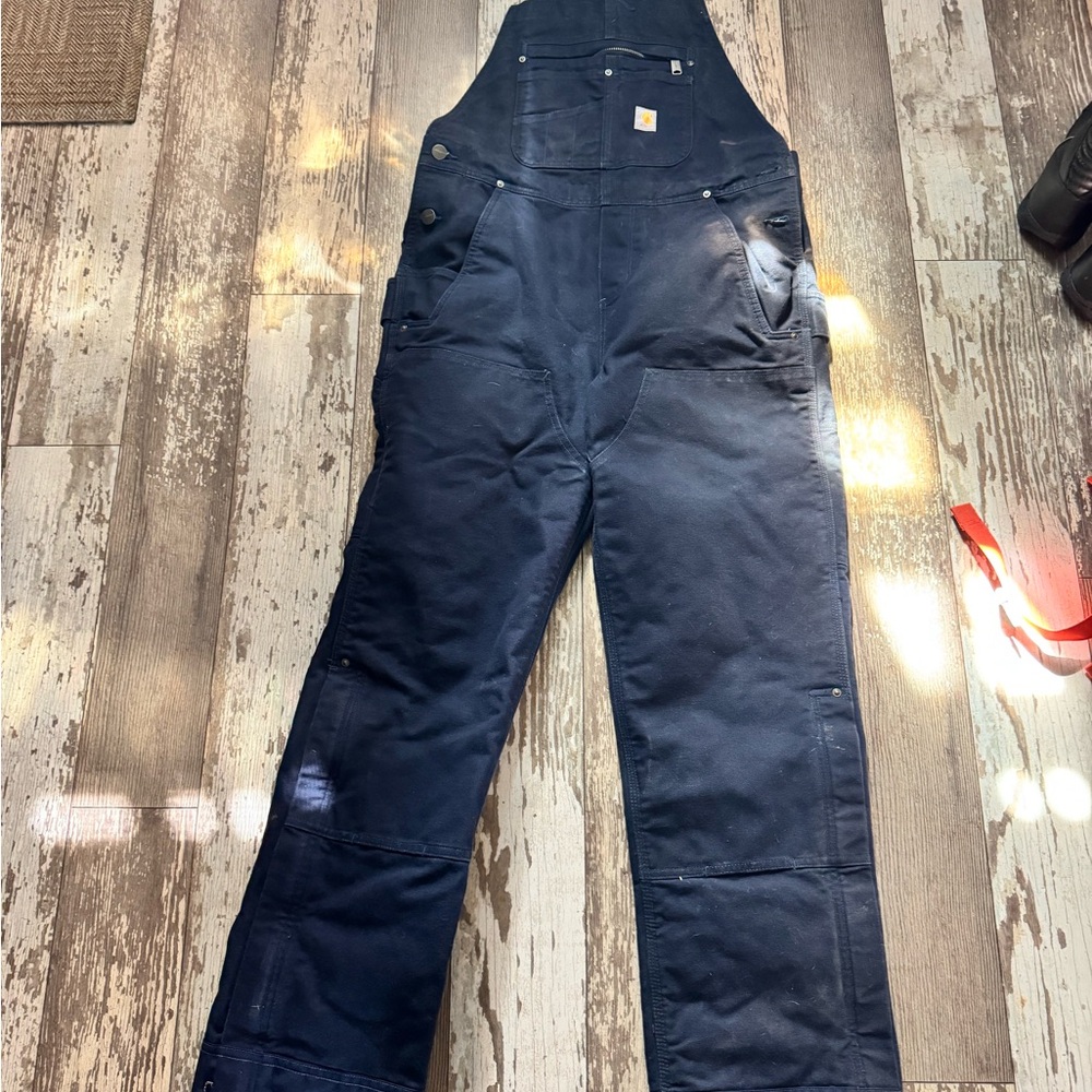 Navy Blue Overalls